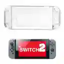 Acrilico Protector + Vidrio Templado Compatible Switch 2