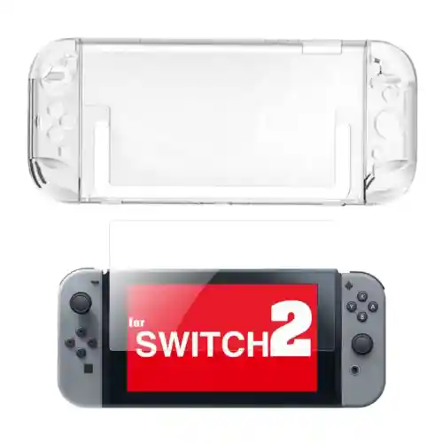 Acrilico Protector + Vidrio Templado Compatible Switch 2