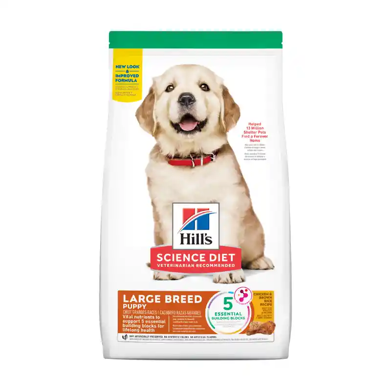 Comida Para Perros Hills Cachorros Razas Grandes 27,5lbs