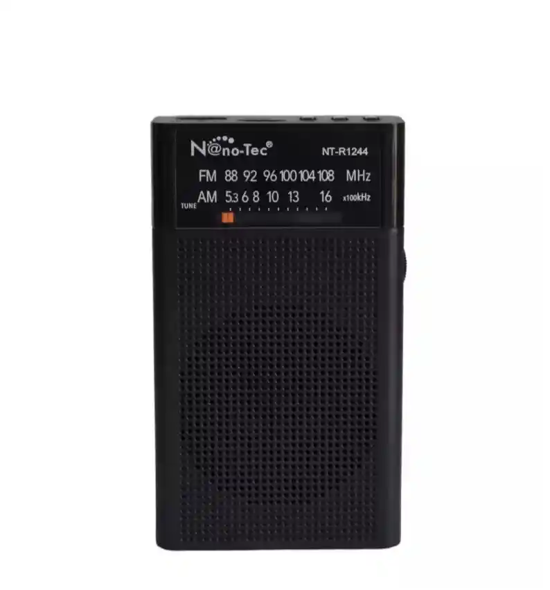 Radio Bolsillo Am-fm Carga Usb Ranura Tf Nano - Tec, Radio Parlante Portátil Recargable