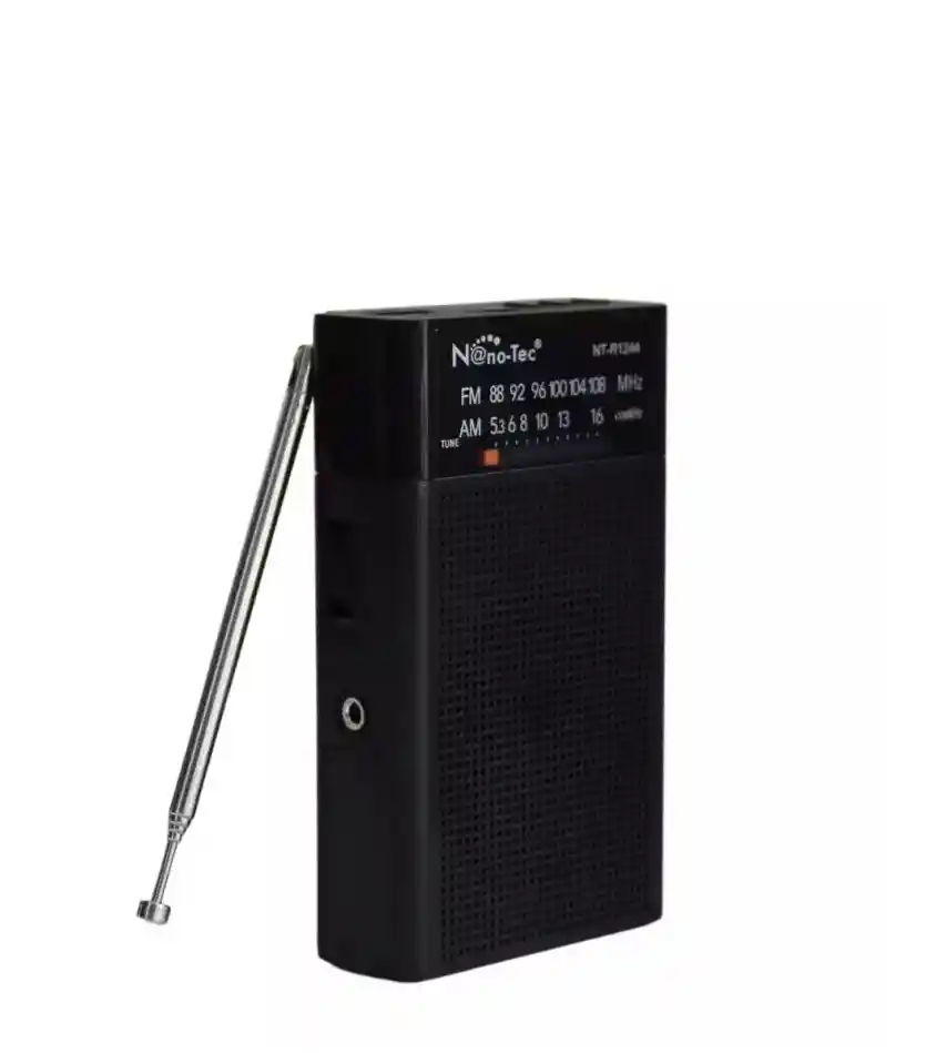 Radio Bolsillo Am-fm Carga Usb Ranura Tf Nano - Tec, Radio Parlante Portátil Recargable