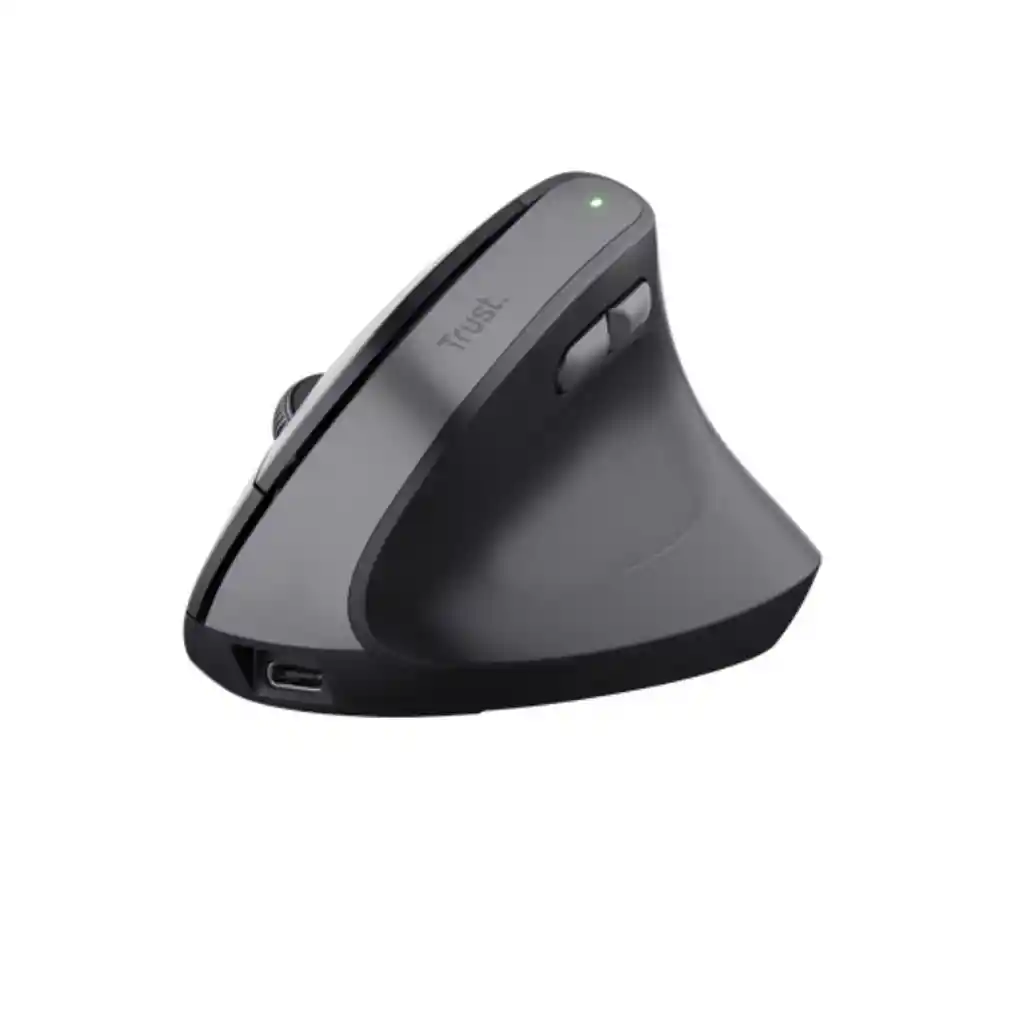 Mouse Trust Bayo Ii Inalámbrico Diseño Vertical Con Batería De Litio Recargable