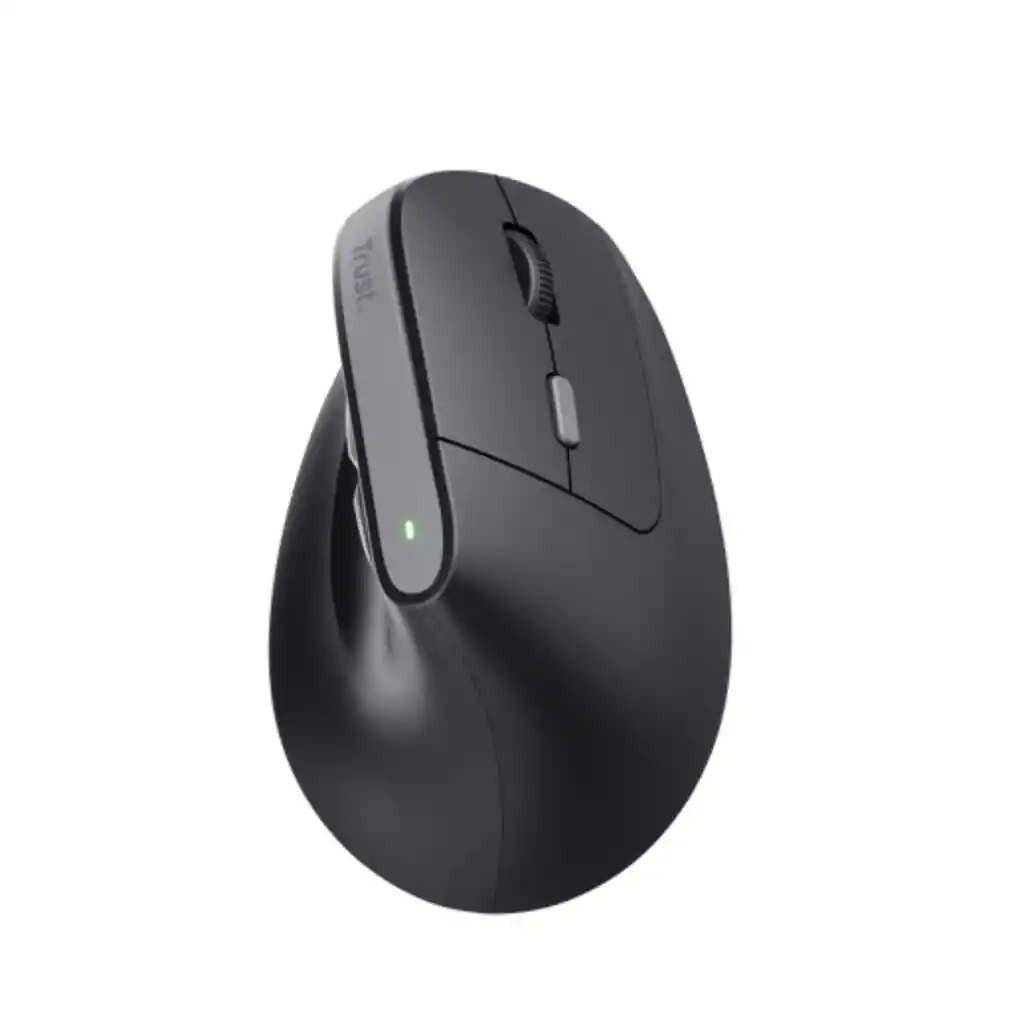 Mouse Trust Bayo Ii Inalámbrico Diseño Vertical Con Batería De Litio Recargable