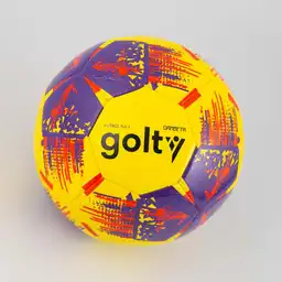 Balon Futbol Golty Fundamentacion Gambe Amarillo Poliuretano