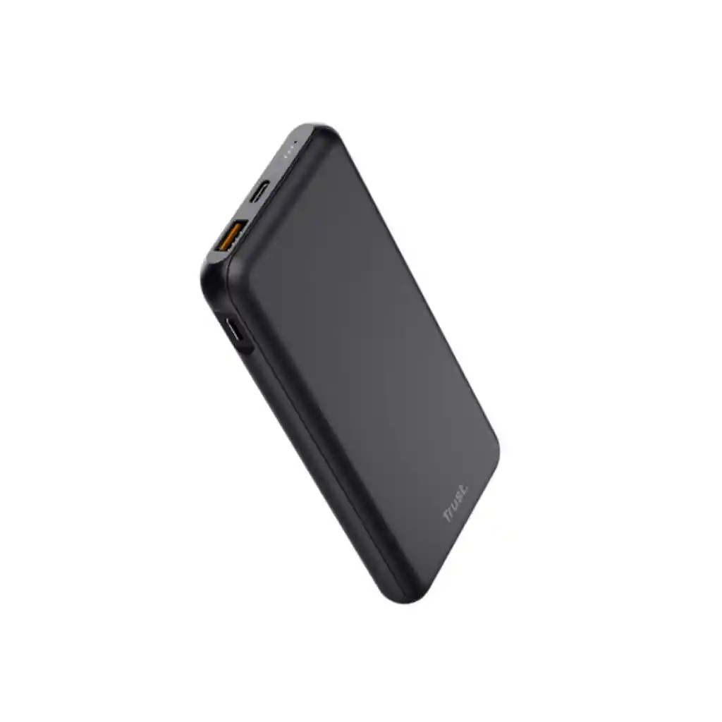 Bateria Portatil Trust Redoh 10.000 Mah Negra Carga Rapida