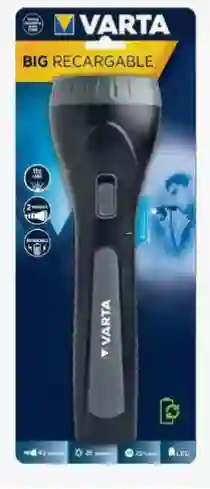 Linterna Grande Varta 9 Led Recargable Alcance 42m
