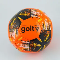 Balon Futbol Golty Fundamentacion Gambe Naranja Poliuretano