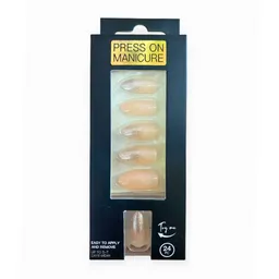 Uñas Press On Decoradas X 24 Pcs