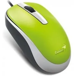 Mouse Genius Dx-120 Usb Alámbrico Verde