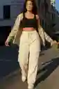 Pantalòn Cargo White Urban