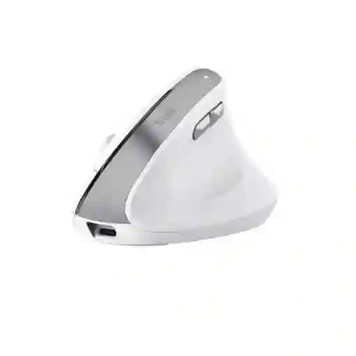 Mouse Trust Bayo Ii Inalámbrico Diseño Vertical Blanco