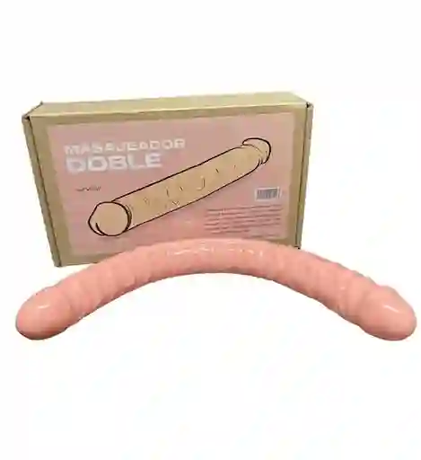 Masajeador Dildo Doble Cabeza 32.5cm