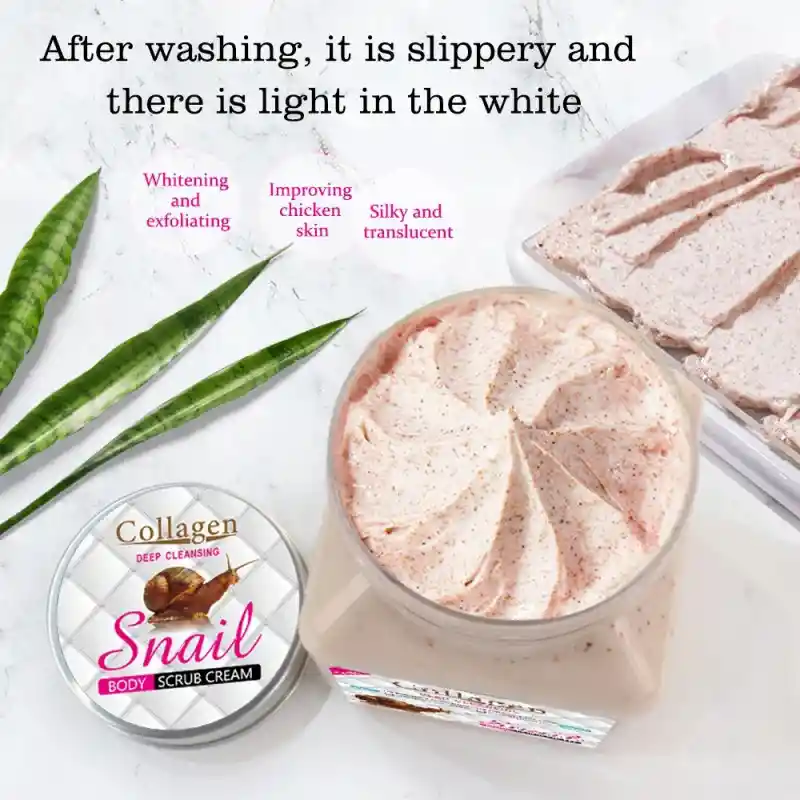 Crema Exfoliante Colageno 500ml Snail