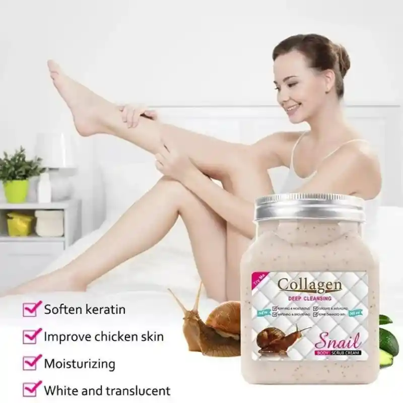 Crema Exfoliante Colageno 500ml Snail