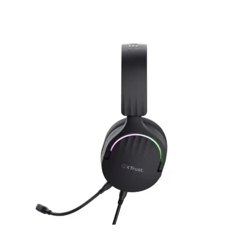 Audífono Diadema Trust Gxt 490 Fayzo Gamer Sonido 7.1 Usb Negro