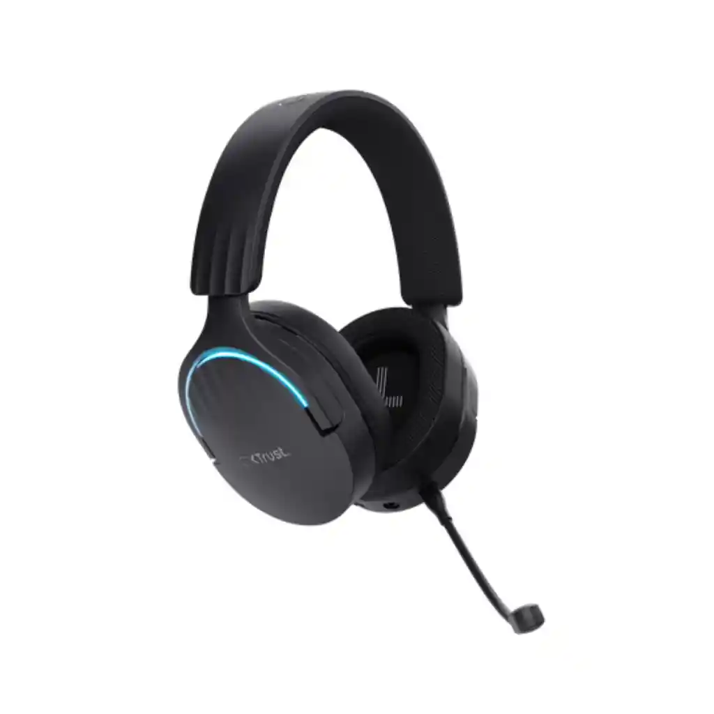 Audífono Diadema Trust Gxt 490 Fayzo Gamer Sonido 7.1 Usb Negro