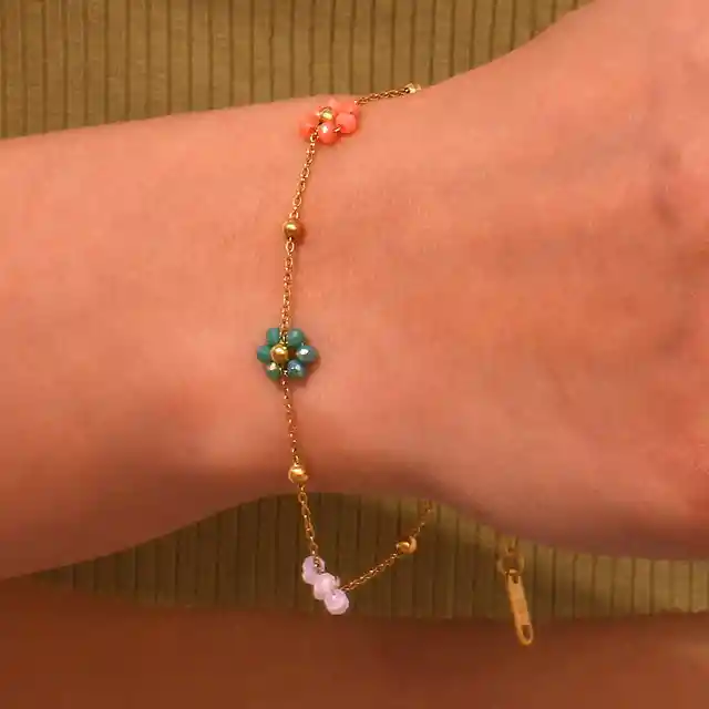 Pulsera Flowers