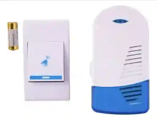Timbre Para Puerta Inalámbrico Blanco 110v