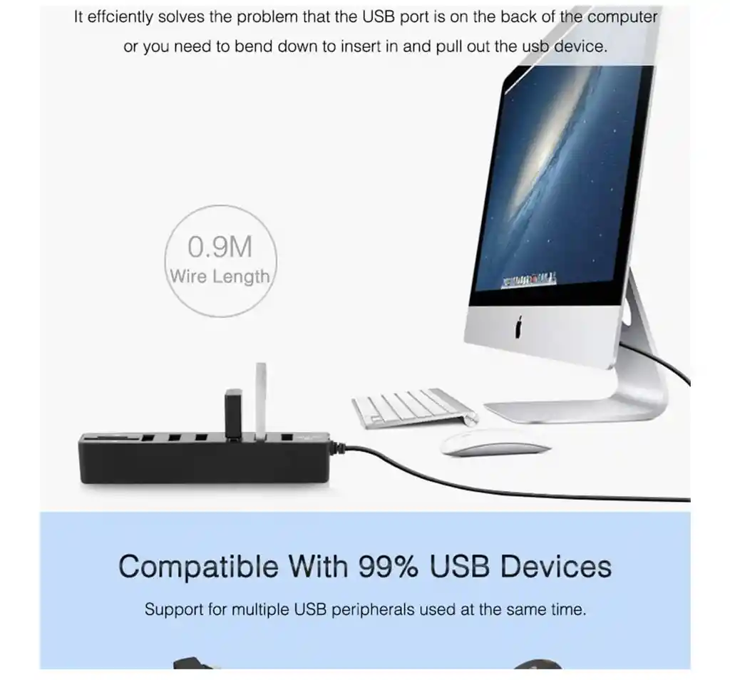 Hub Multipuerto Usb Xl-5039
