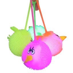 Juguete Piñata Yoyo Luminosos De Angry Bird