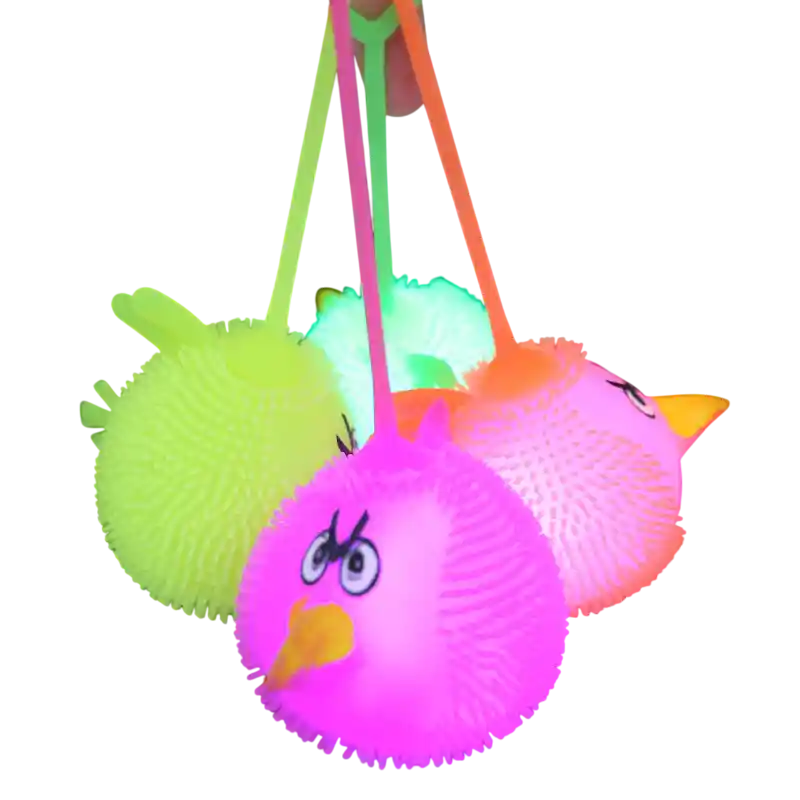 Juguete Piñata Yoyo Luminosos De Angry Bird