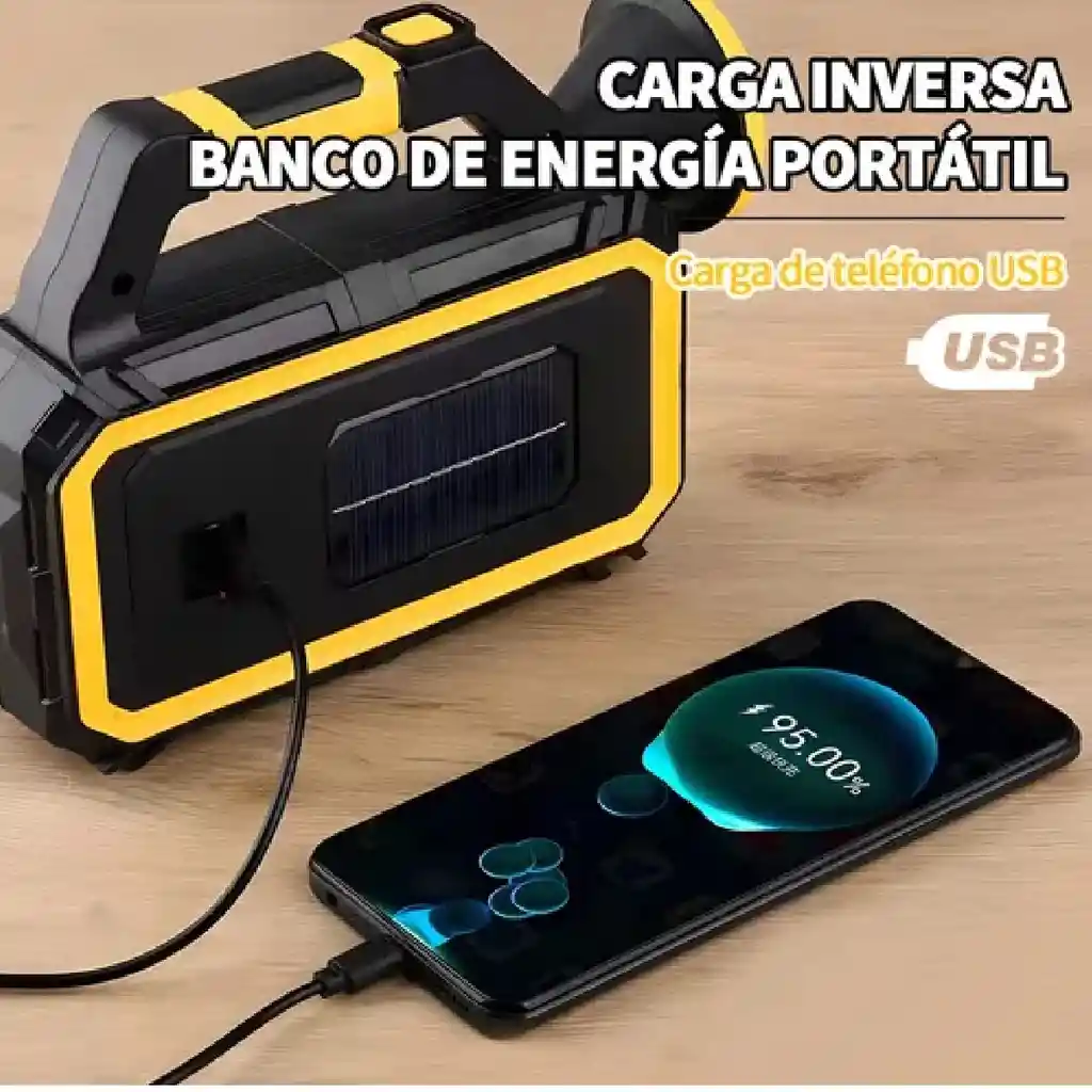 Luz Led Recargable Hs -8036 -7b