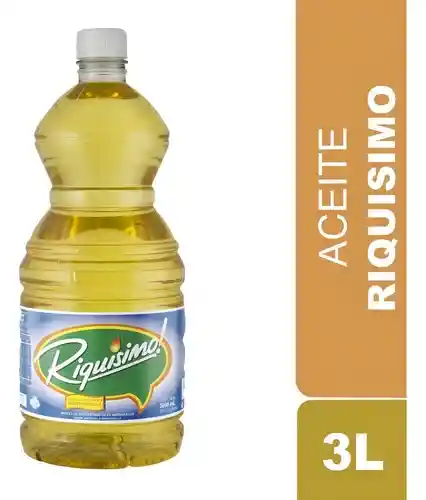 Aceite Riquísimo Garráfa X3000 Ml