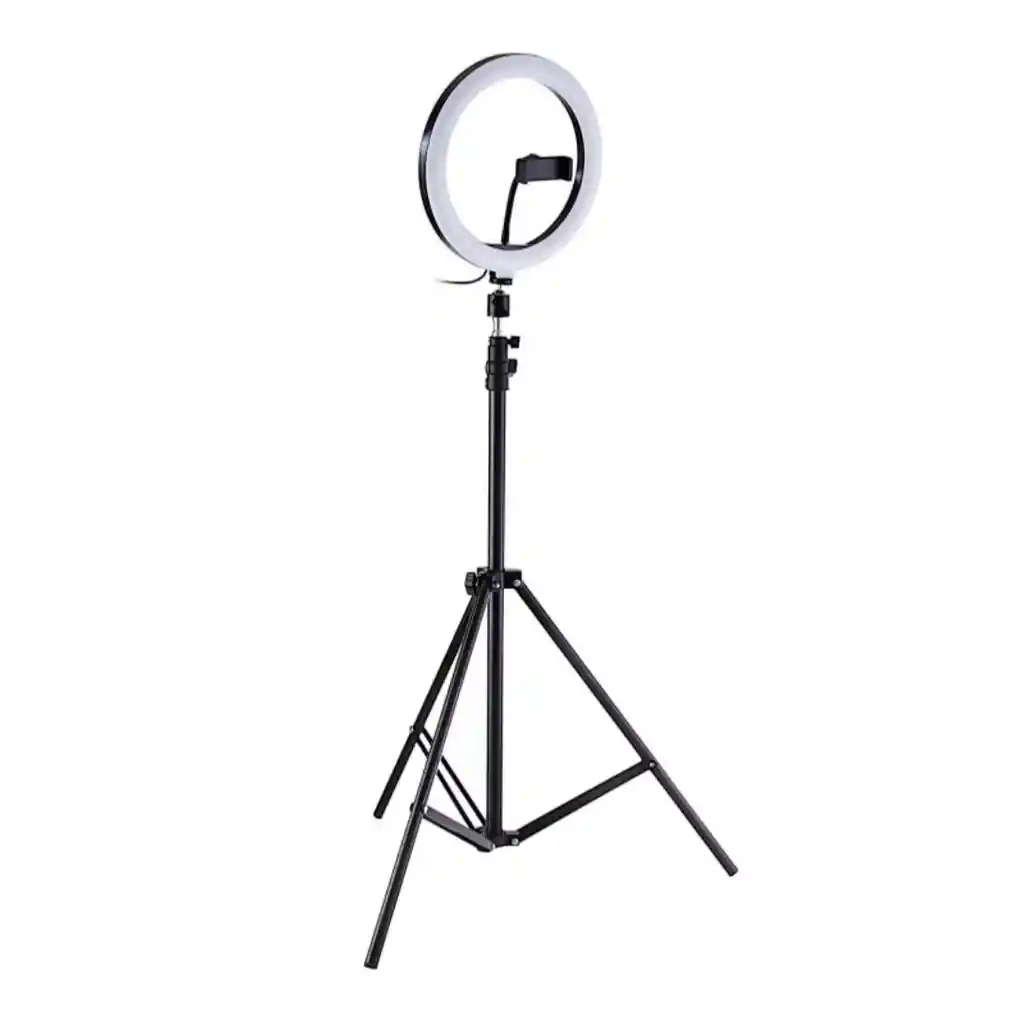 Aro De Luz Rgb 33 Cm Profesional + Tripode