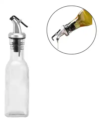 Dispensador De Aceite Doble En Vidrio