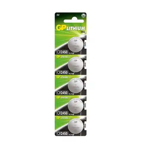 ⚡pilas Gp De Botón De Litio - Cr2450 - 3v⚡
