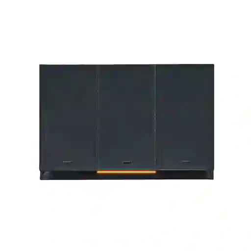 Smart Switch Interruptor Triple Inteligente Wifi Alexa Negro