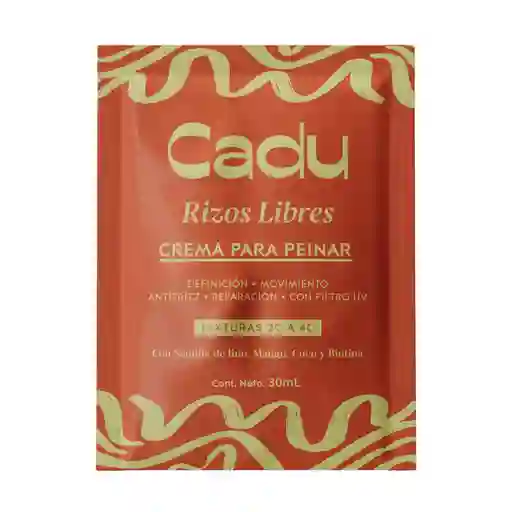 Sachet Crema Para Peinar Rizos Cadu 30ml