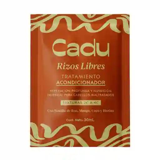 Sachet Terapia Tratamiento Reparador Rizos Cadu 30ml