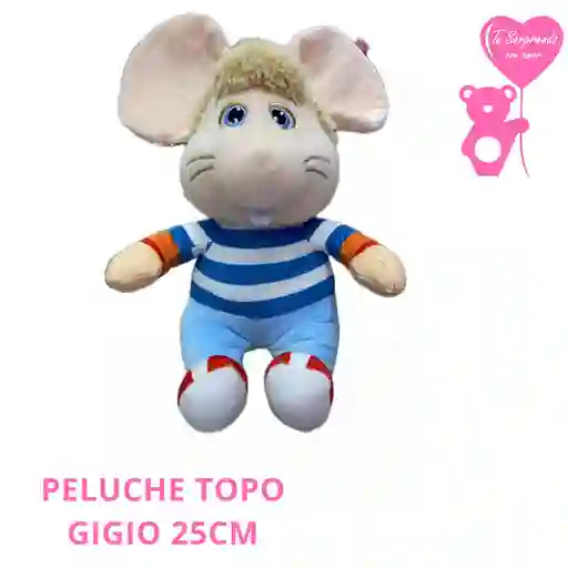 Peluche Topo Gigio 25cm
