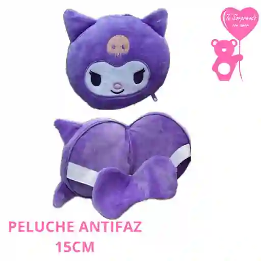 Peluche Antifaz Kuromi 15cm