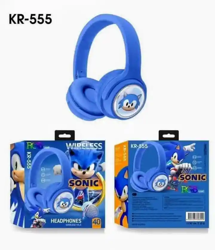 Diadema Kr-555 Sonic, Para Música, Juegos Y Llamadas Con Cancelación De Ruido
