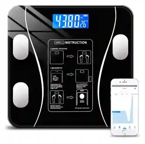Bascula Inteligente Bluetooth 180 Kg