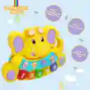 Juguete Didáctico Elefante Musical Infantil Piano Para Bebes Con Luz Y Sonido