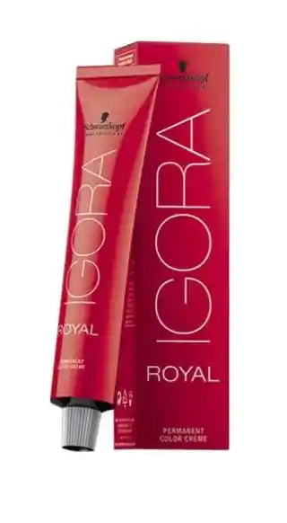 Tinte Igora Royal 6-77 Rubio Claro Cobrizo Intenso