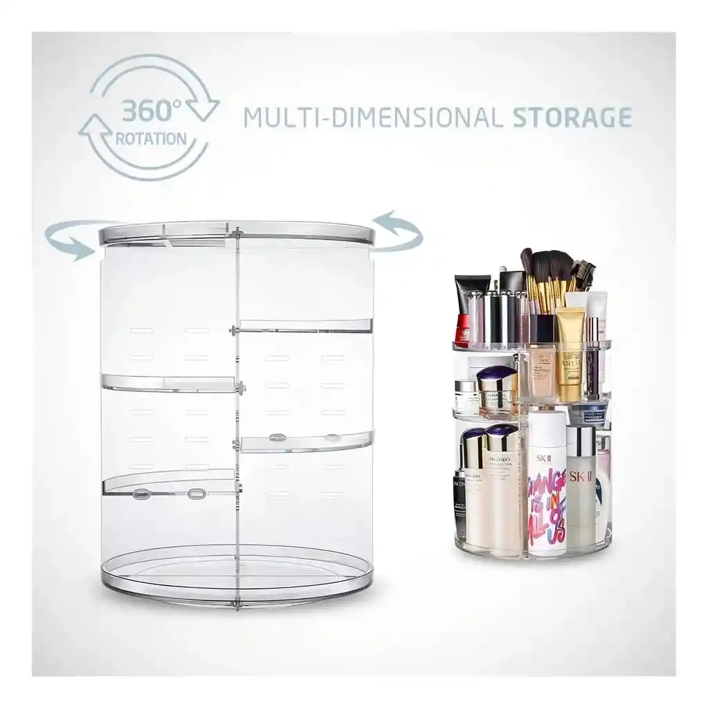 Organizador Para Cosmeticos Acrilico Maquillaje Cosmetiquera