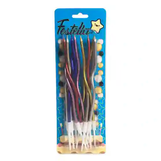 Vela Escachada Espiral Urtida X12
