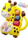 Juguete Didáctico Jirafa Musical Infantil Para Bebes Con Luz Y Sonido