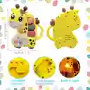 Juguete Didáctico Jirafa Musical Infantil Para Bebes Con Luz Y Sonido