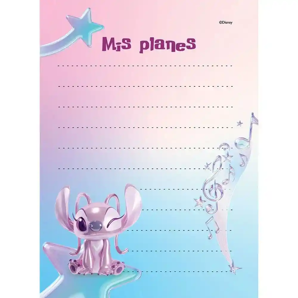 Agenda Planeadora Edición Primavera - Stitch - Edición Limitada