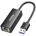 Adaptador Usb A Rj45 Lan 1000gbs Ugreen 20256