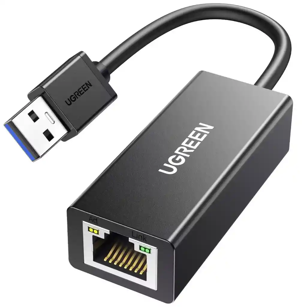 Adaptador Usb A Rj45 Lan 1000gbs Ugreen 20256