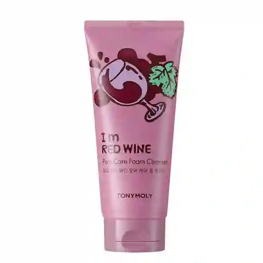 Limpiador En Espuma Tony Moly I'm Red Wine 180 Ml