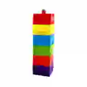 Juego De Mesa Jenga Madera 54 Piezas Con Dado Para Niños