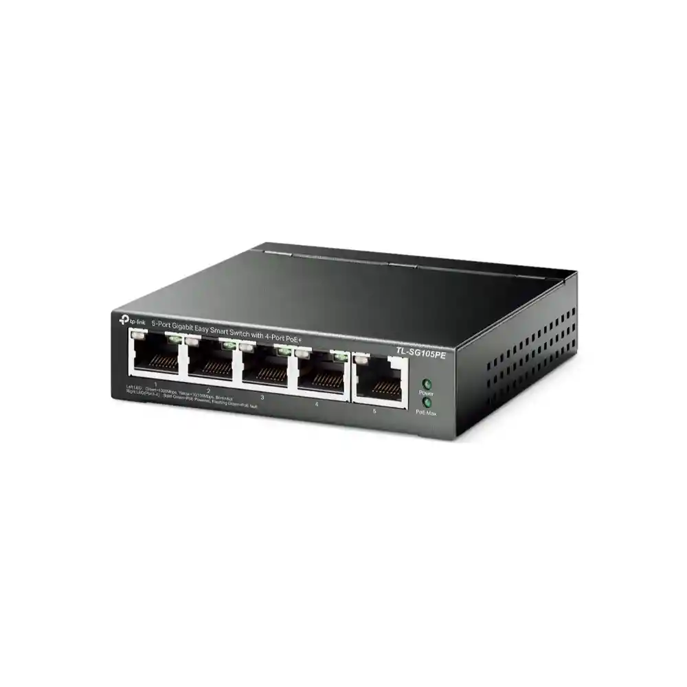 Switch Tp-link Administrable Gigabit De 5 Puertos