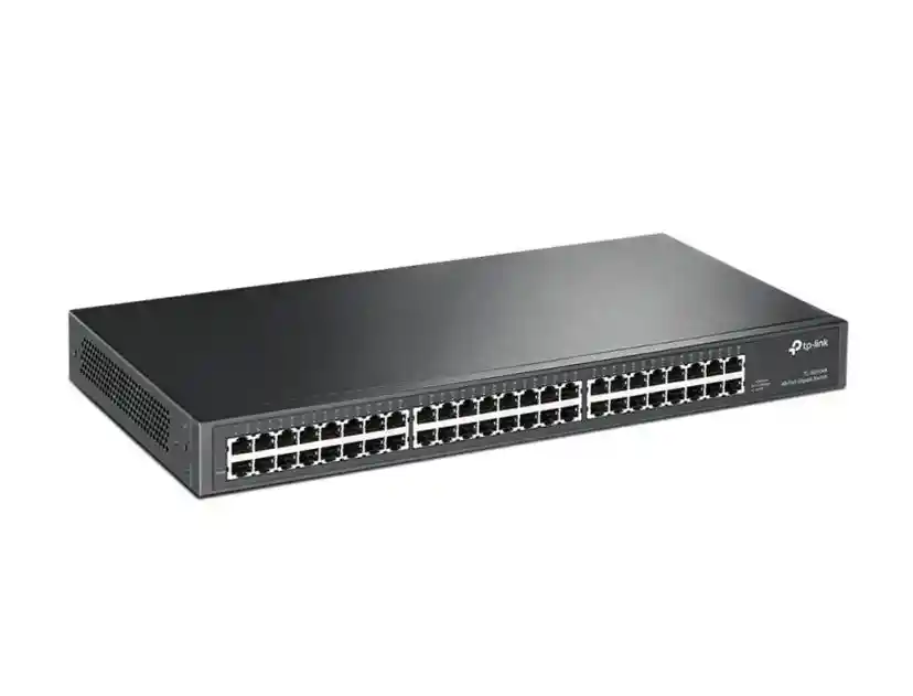 Switch Tp-link No Administrable 48 Puertos Rj45 De 10/100/1000mbps - Negro